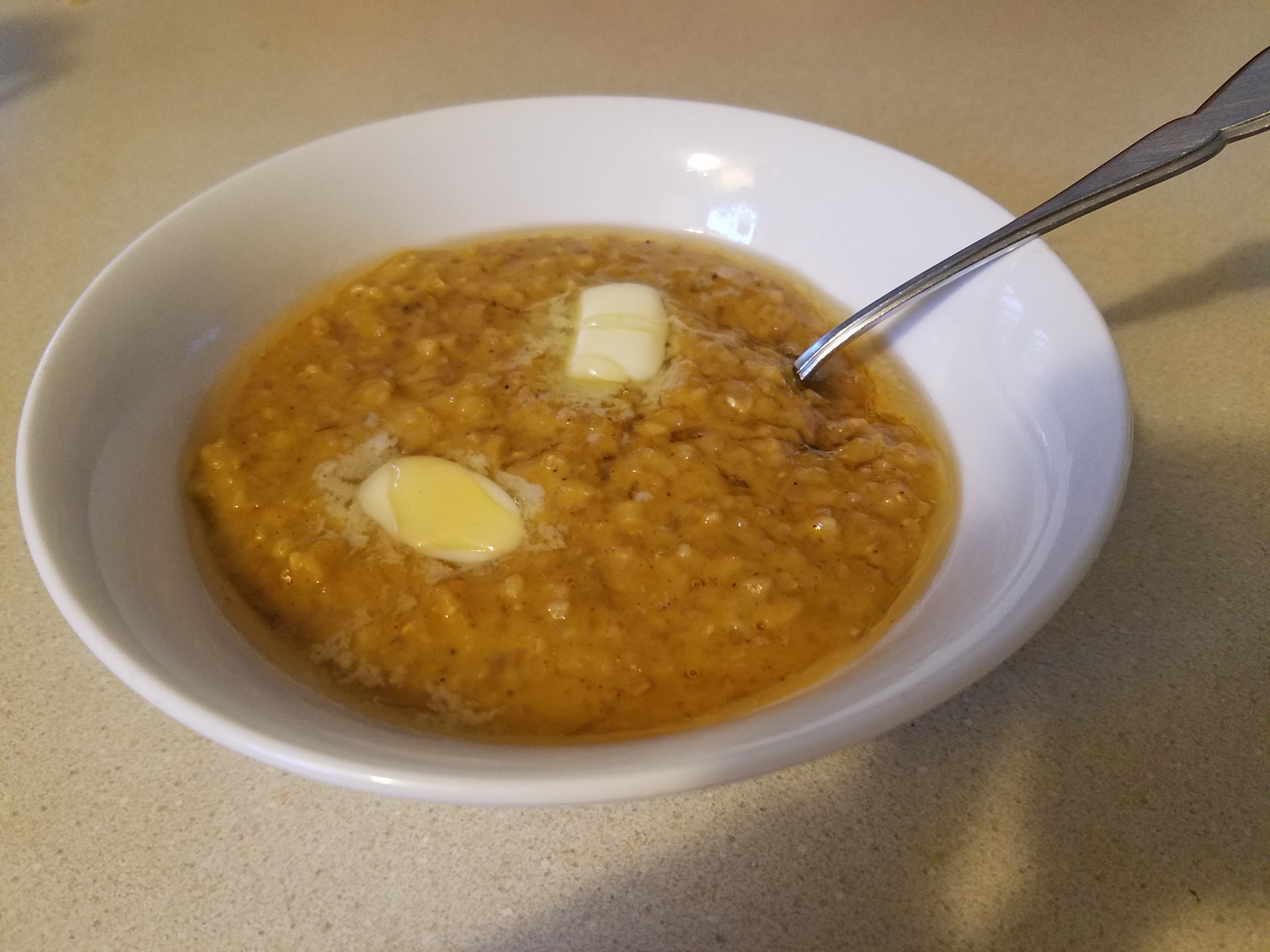 Apple Pumpkin Spiced Oatmeal